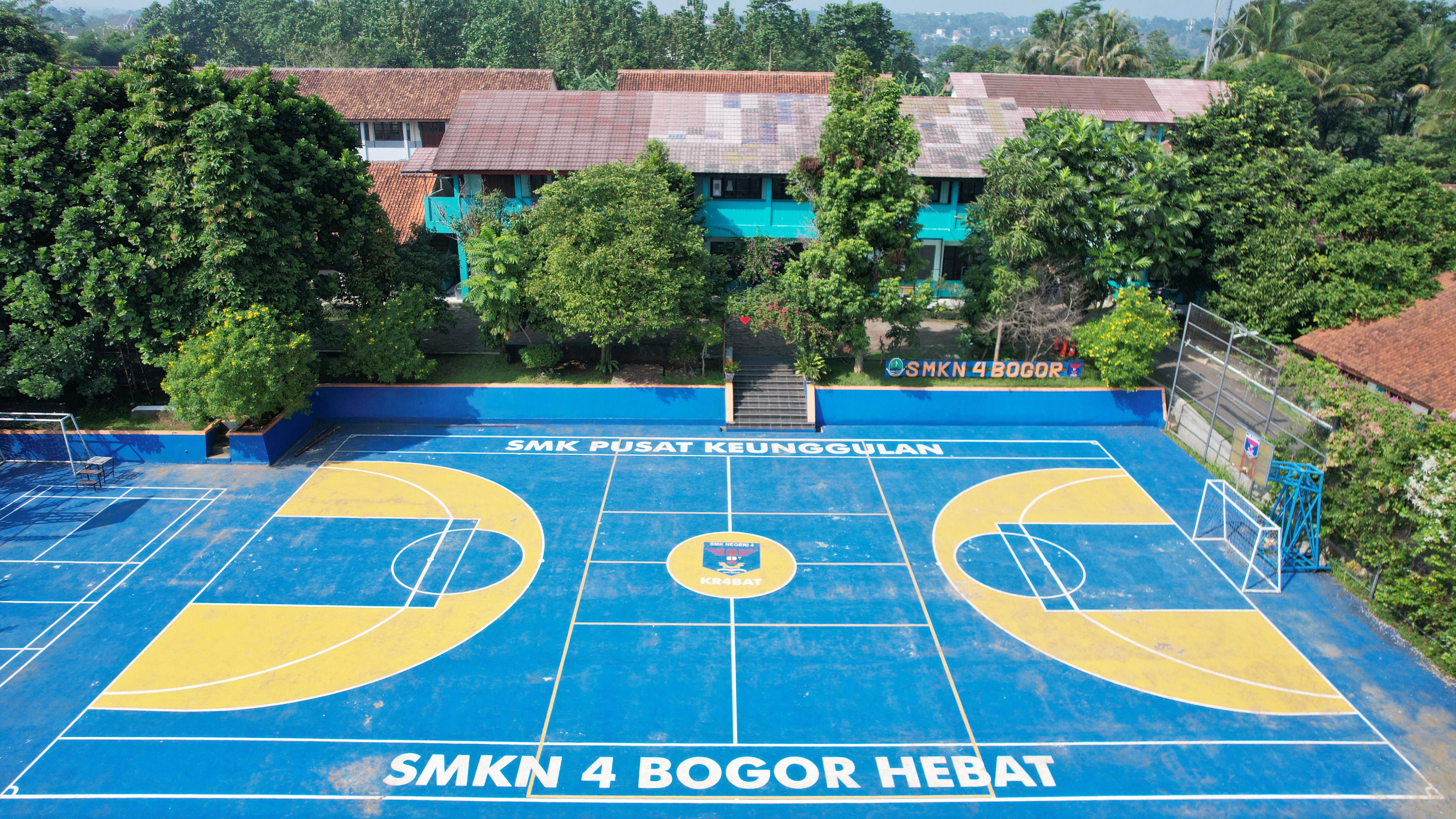 Lapangan SMKN 4 Bogor tampak 2